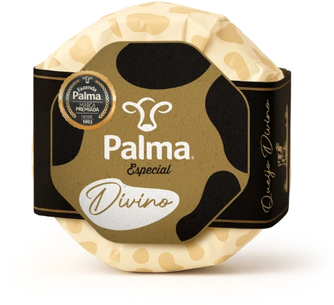 Embalagem de Queijo Divino Palma
